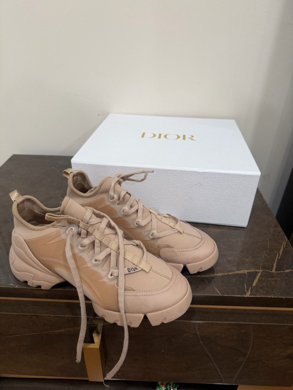 Dior Neutral-Tone Women’s Chunky Sneaker